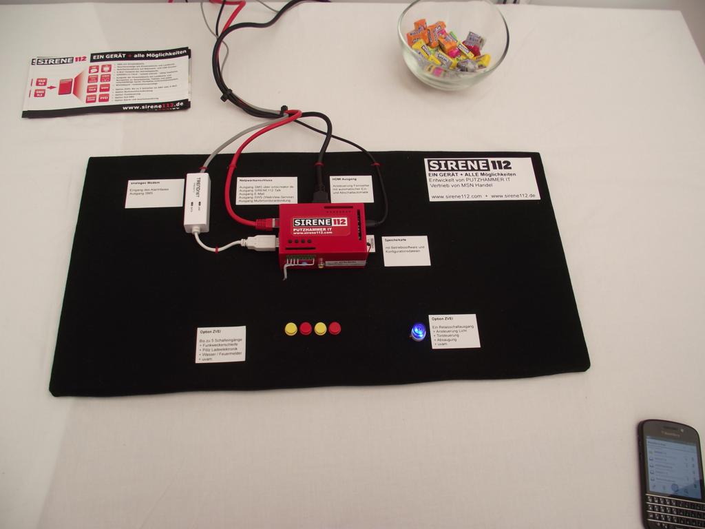 Sirene 112 multinfunktionaler Alarmfaxauswerter